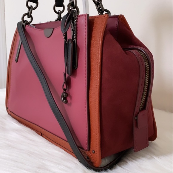 New💃Coach Dreamer 36 In Colorblock Purse - Picture 4 of 14